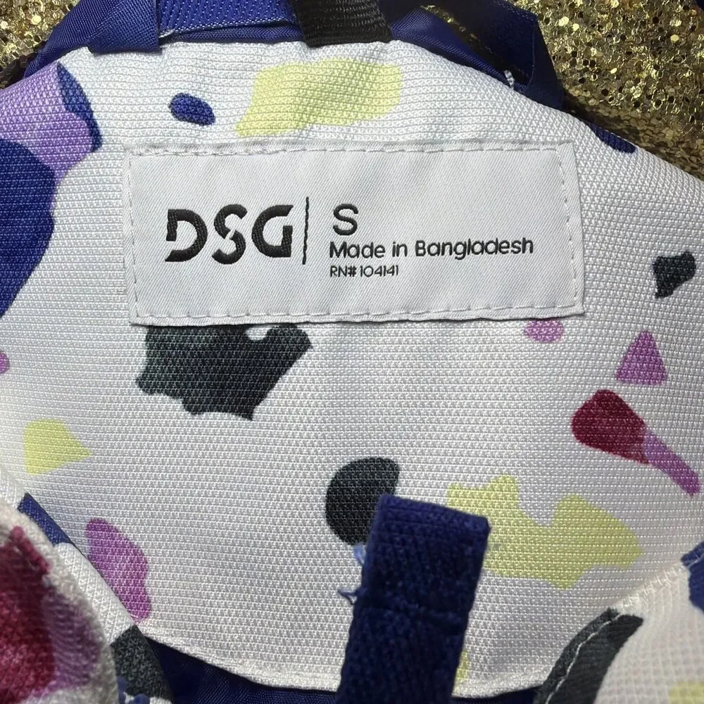 DSG Size Small Girls‎ 3 In 1 Terrazo Print Hooded Ski Jacket